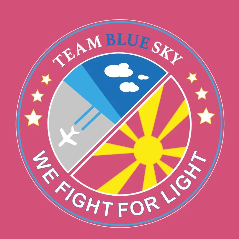 Blue Sky Flight Team Abzeichen