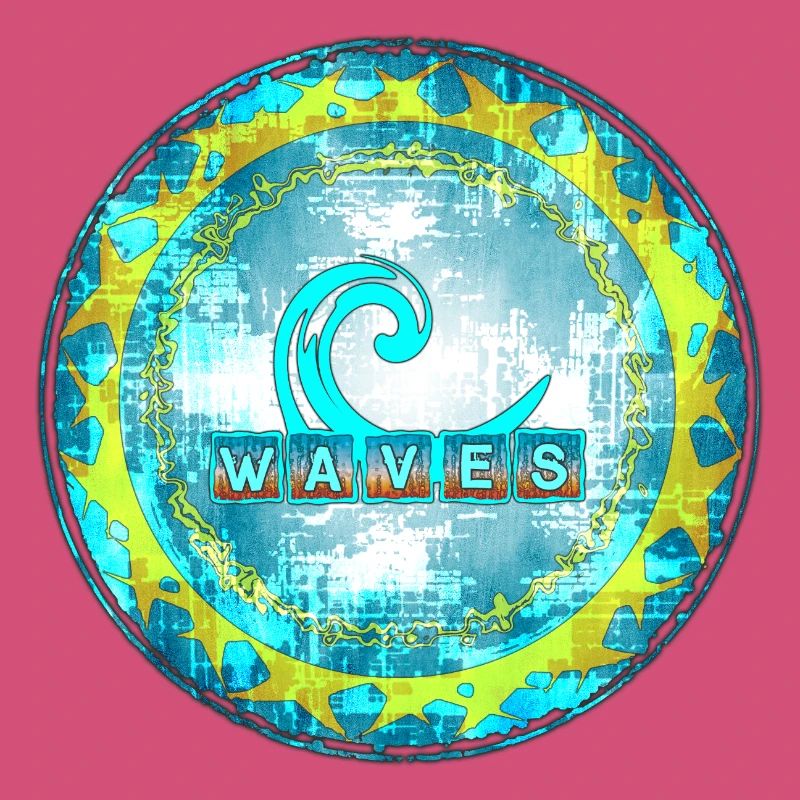 Abstract Waves Pattern