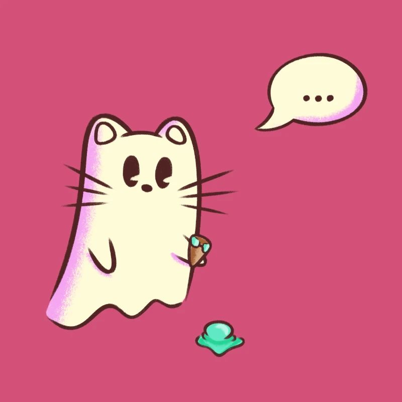 Ghost Cat Drops - Oops