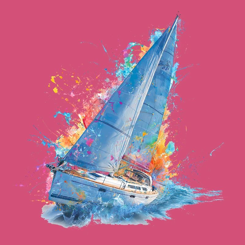 Explosion de couleurs de rêve de navigation