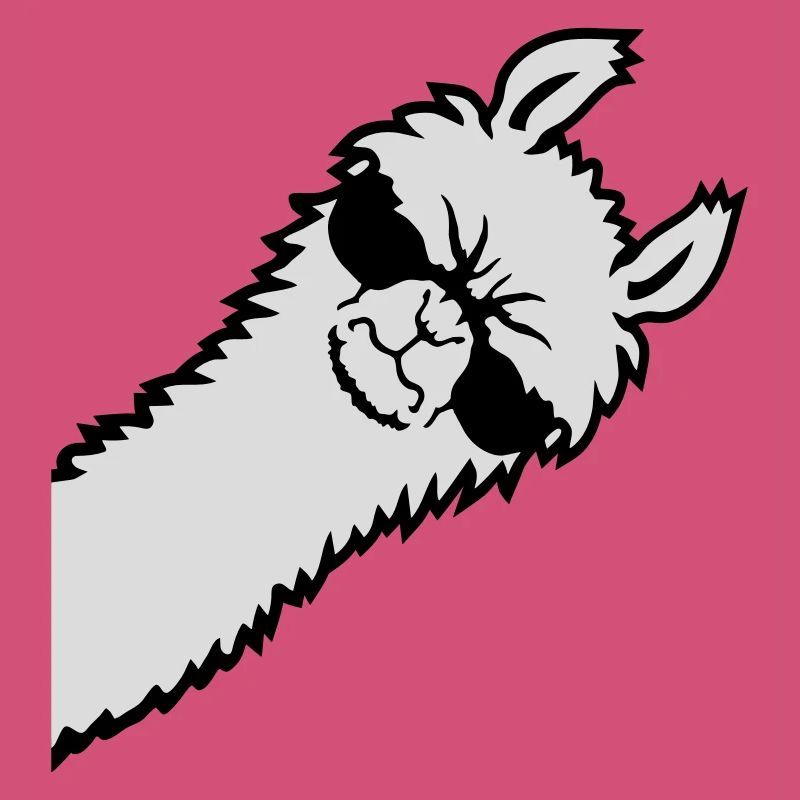 Llama Angry Looking Side Sunglasses Cool Sour