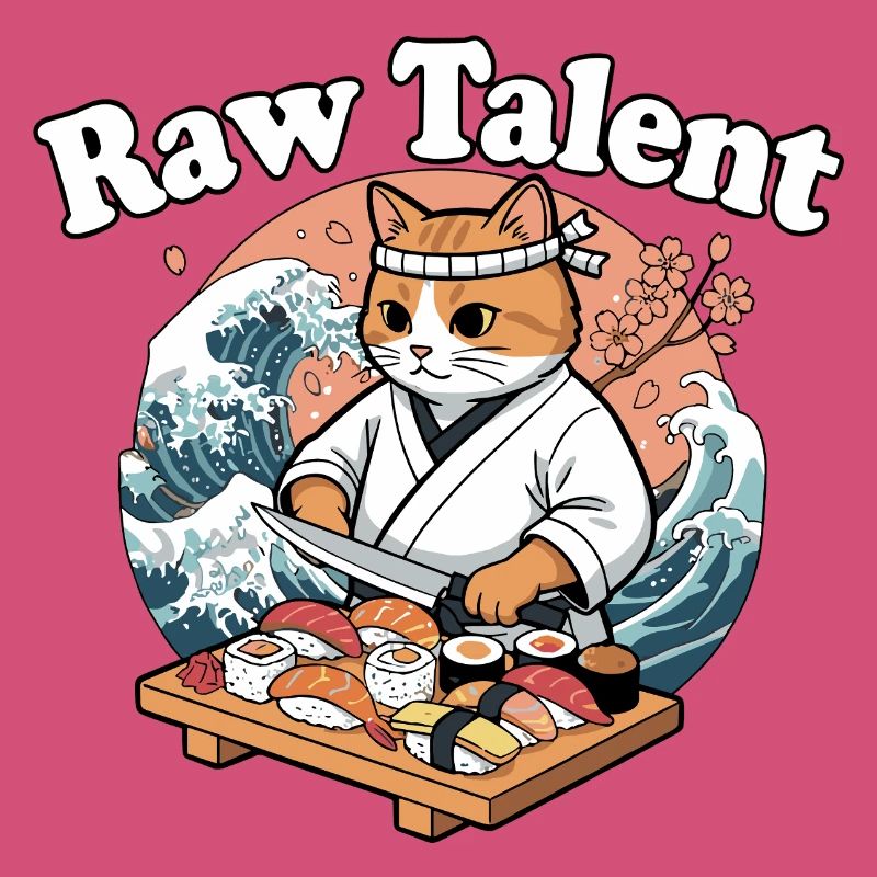 Cat Chef Sushi Master