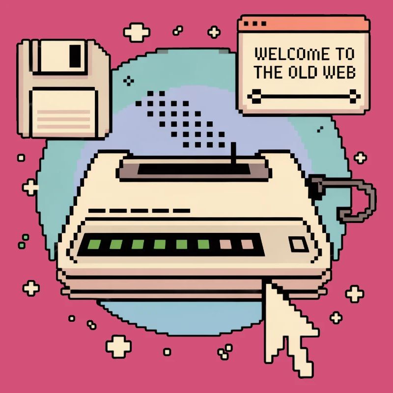Bienvenue sur l’Internet rétro de l’Ancien Web