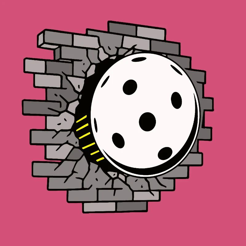 Floorball, percée murale