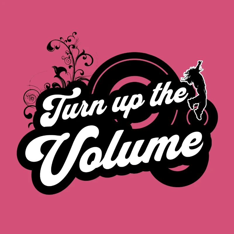 Monter le Volume — Script rétro noir