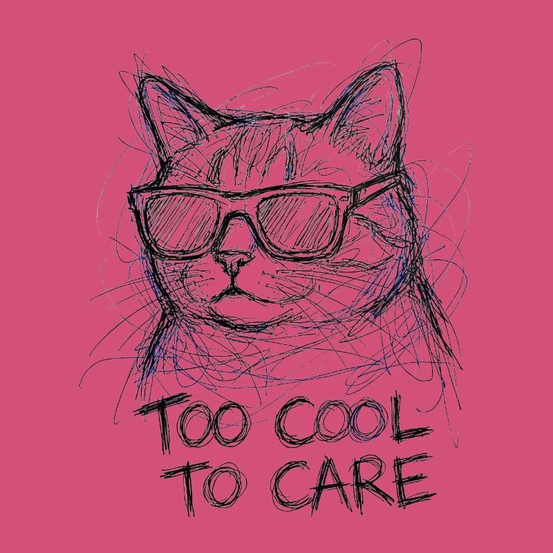 Cool de chat avec lunettes de soleil