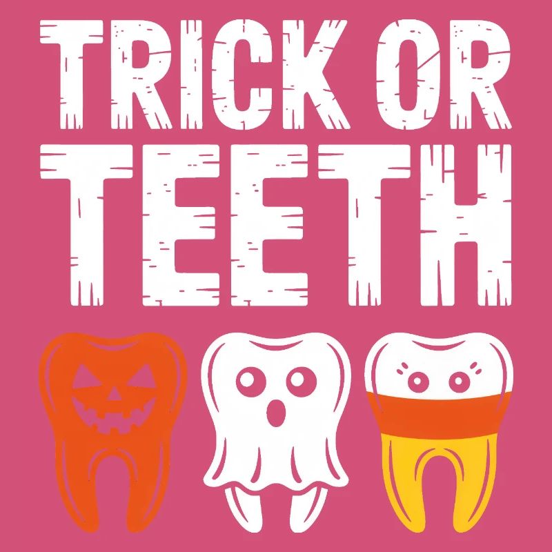 Trick oder Teeth Halloween-Trio