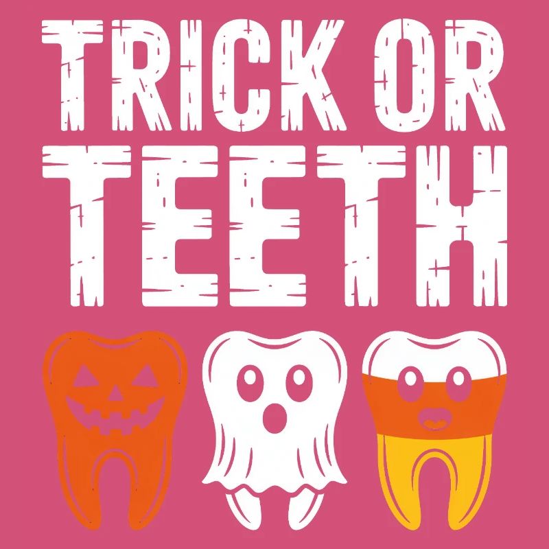 Trick oder Teeth Halloween-T-Shirt