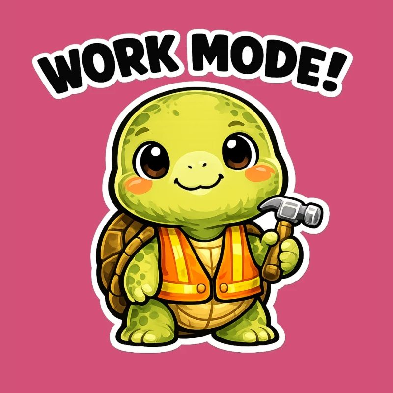 Arbeitsmodus Schildkröte Bauheld