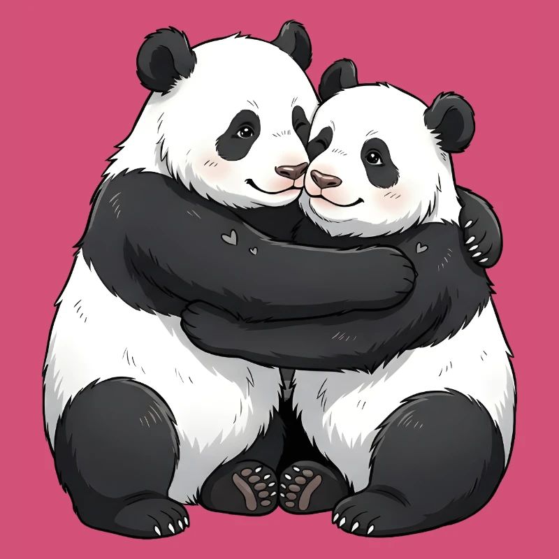 panda-hug