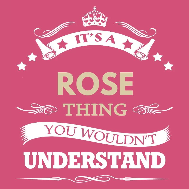 Es ist ein Rose Thing Custom Name Geschenk