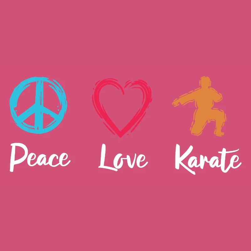 Frieden Liebe Karate