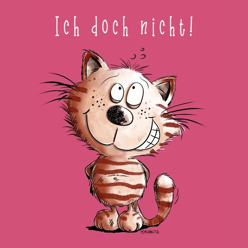Je ne chat pas je chat motif BD cadeau