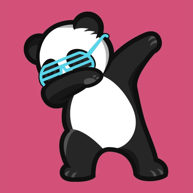 Dabbing Panda Panda Bear