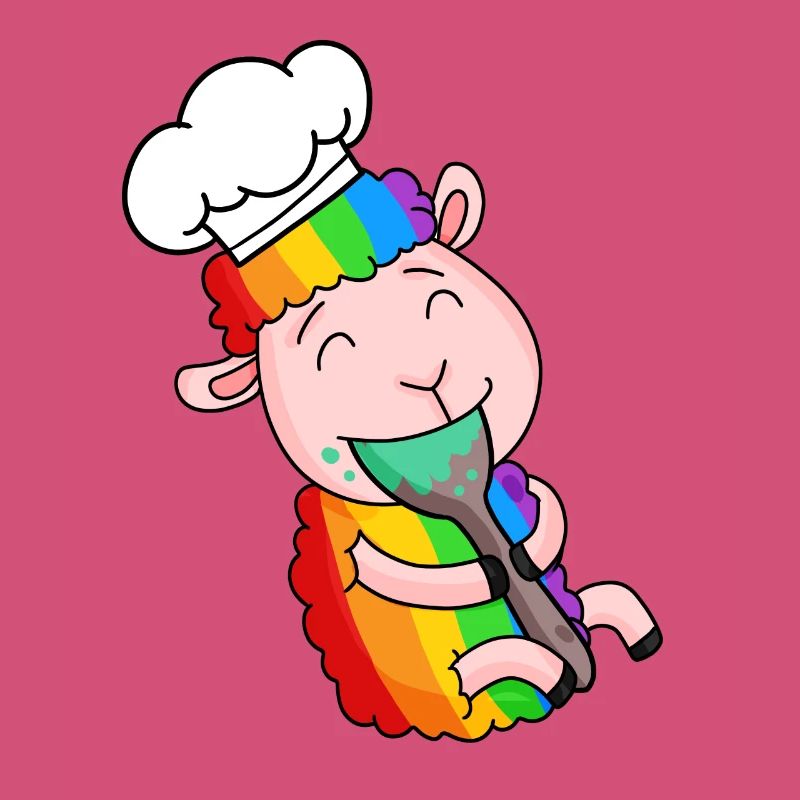 Cuisinier de mouton mignon