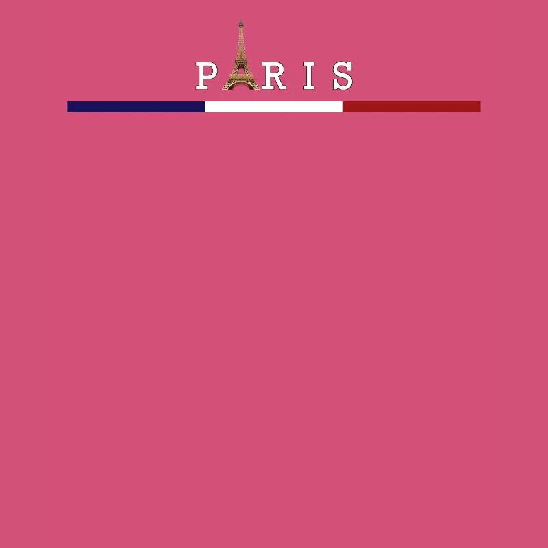 Drapeau France Tour Eiffel Élégance Parisienne