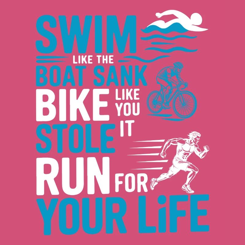 Triathlon-Anzug - Triathlet im Training