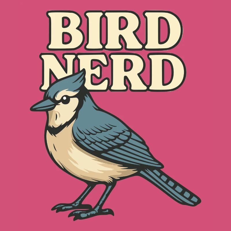 Bird Nerd Motif 2