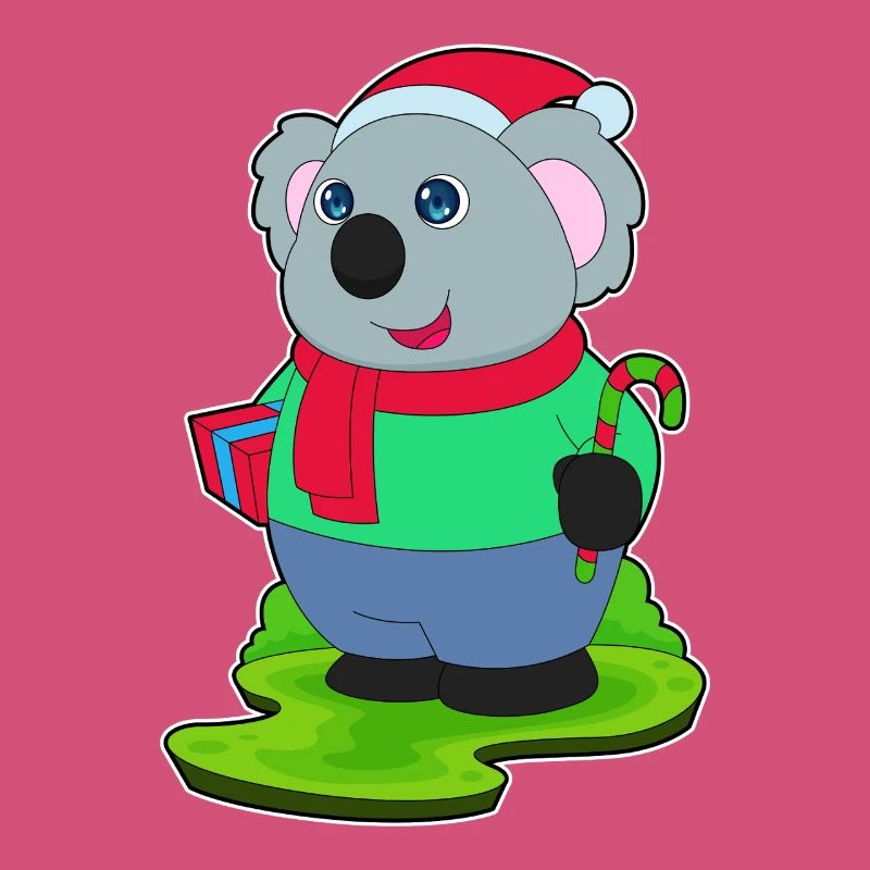 Canne de Noël Koala