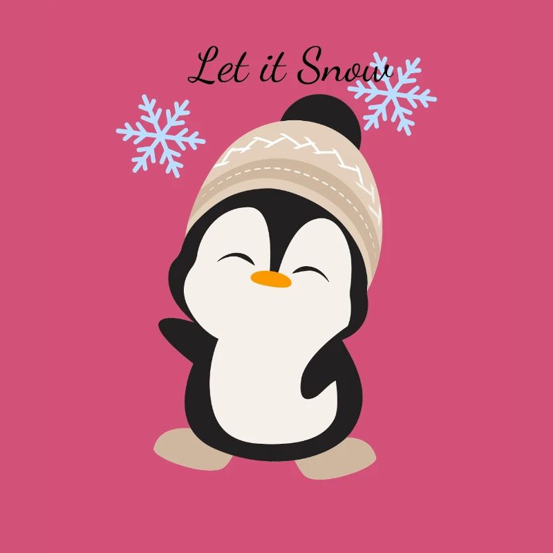 Cuddly Penguin Winter Magic