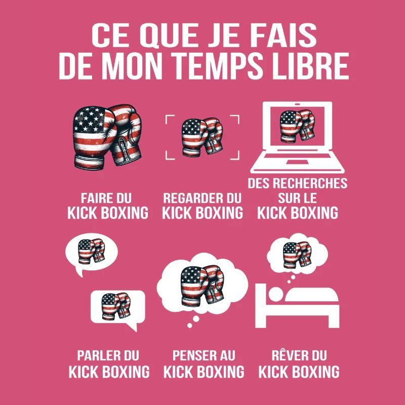 Ce que je fais de mon temps libre Boxe americaine
