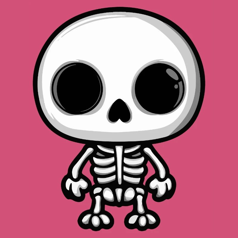 Squelette Halloween Bande Dessinée