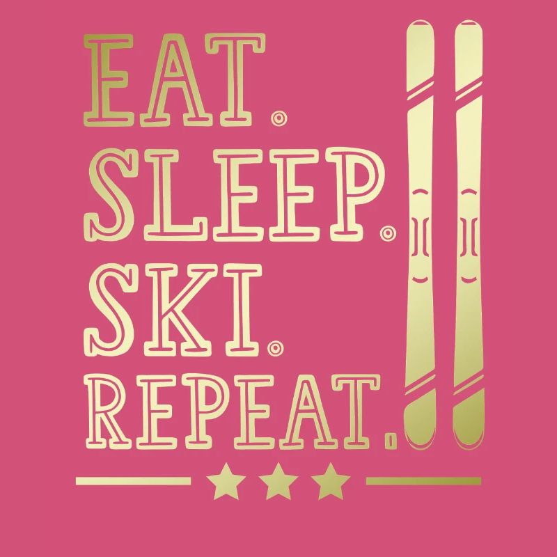 Manger dormir Ski Répéter