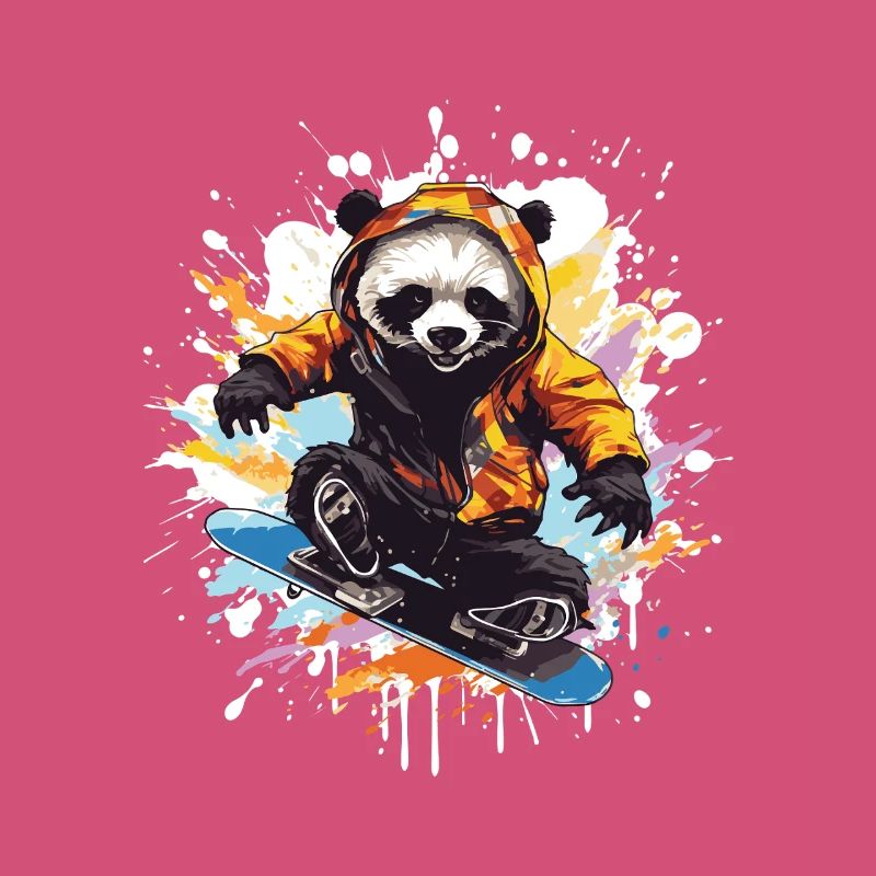 Panda Snowboard