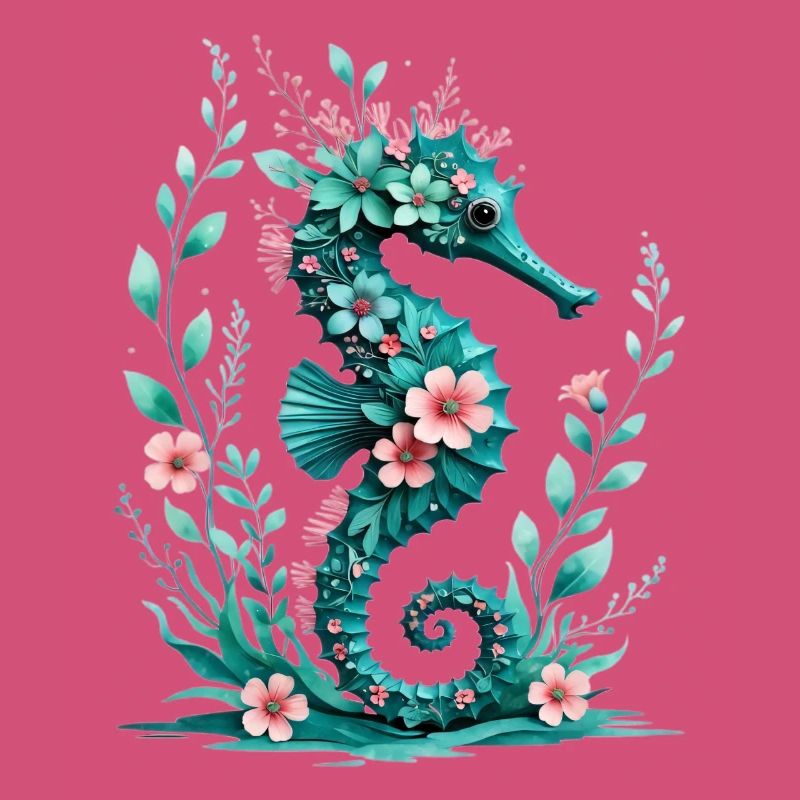 FloraSeepferdchen Blütenkunst