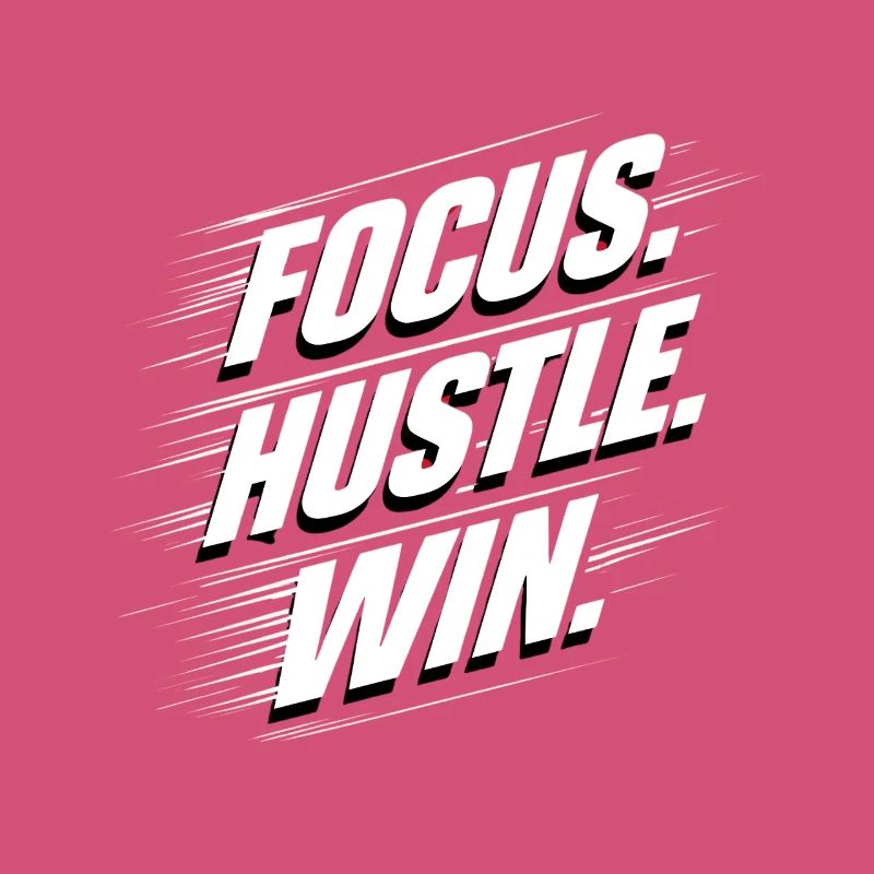 Focus Hustle Win-Grafik