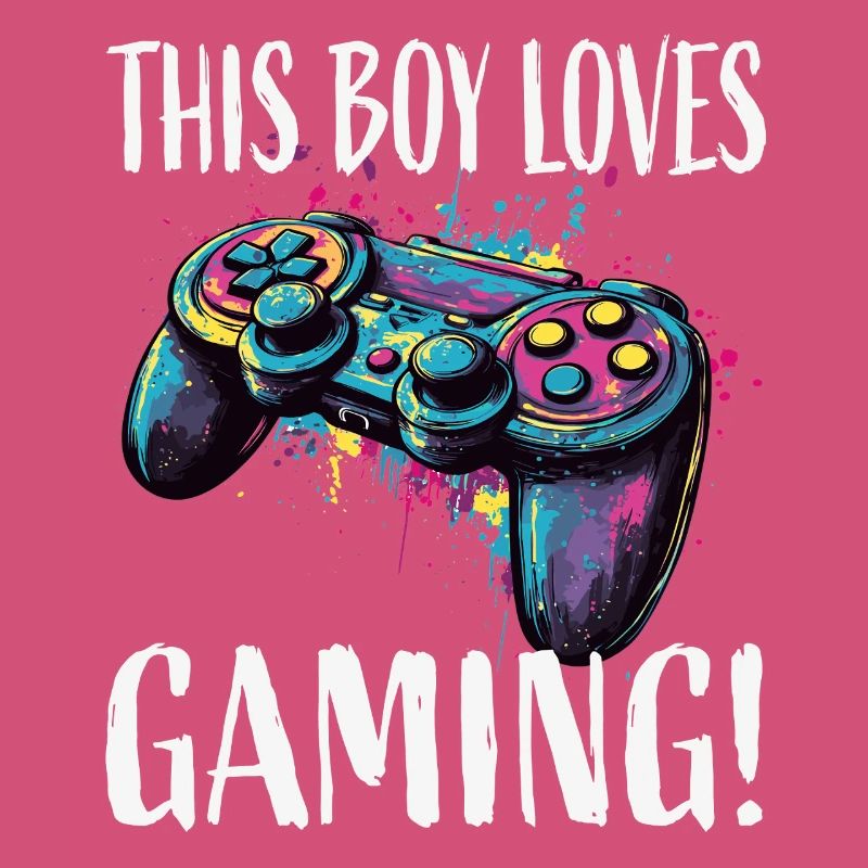 This Boy Loves Gaming Controller