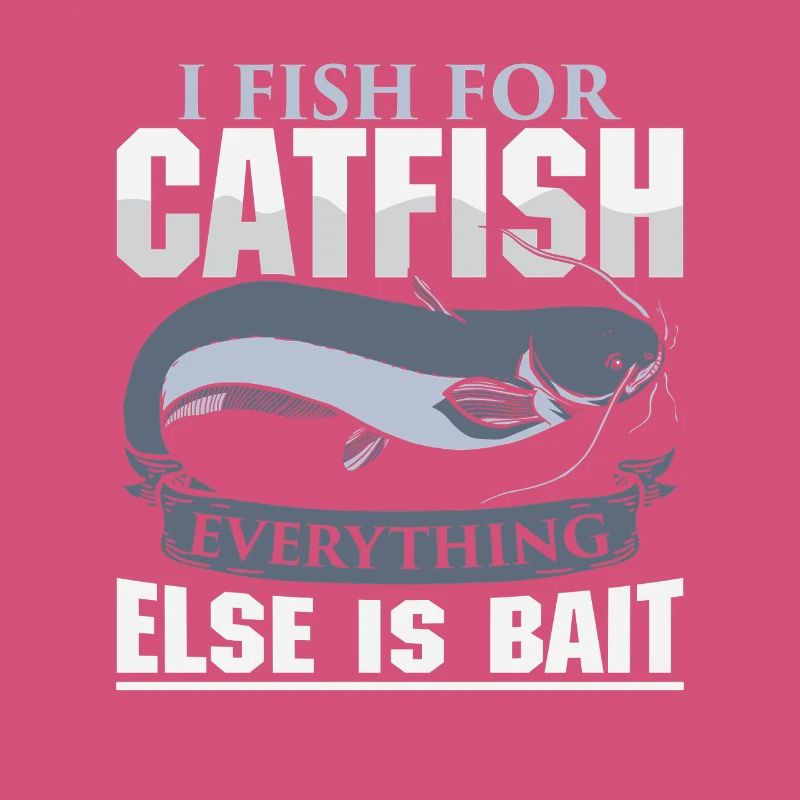 Poisson-chat pêcheur poisson-chat pêchent le poisson-chat