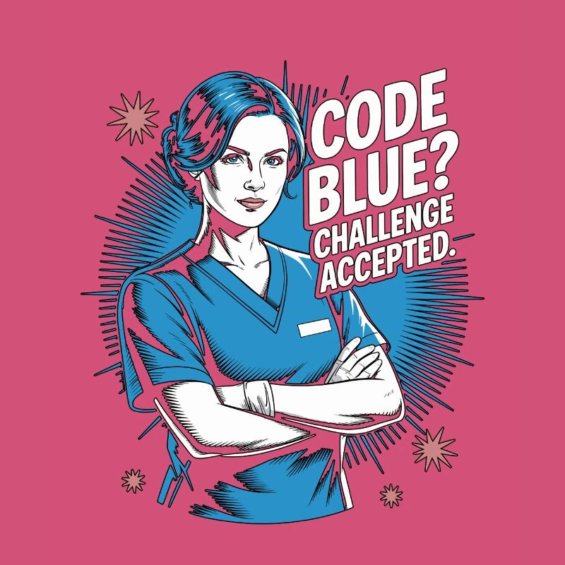 ICU Nurse Code Blue Challenge Accepted Acute Care