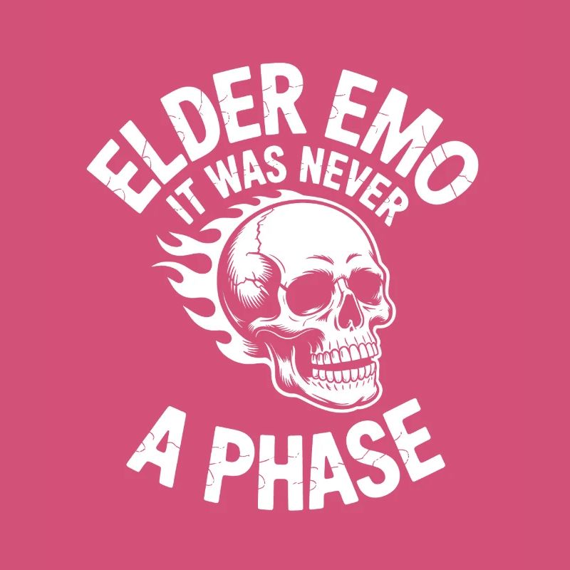 Flamme du Crâne Emo Ancien Ce n’était jamais une phase