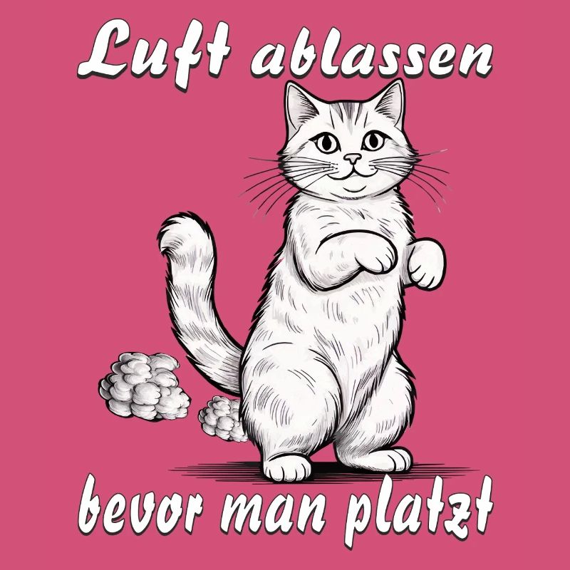 KATZE Luft ablassen bevor man platzt