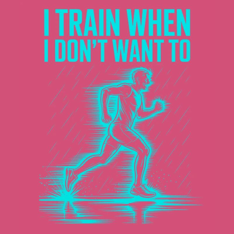 I train even when I don't feel like it – runner