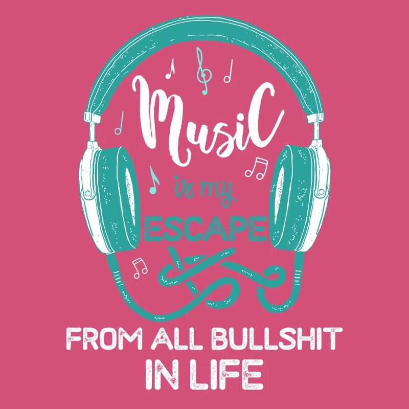 La musique, c’est mon graphique casque d’évasion