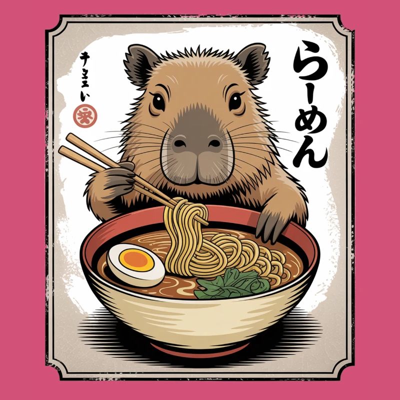 Capybara Ramen Bowl