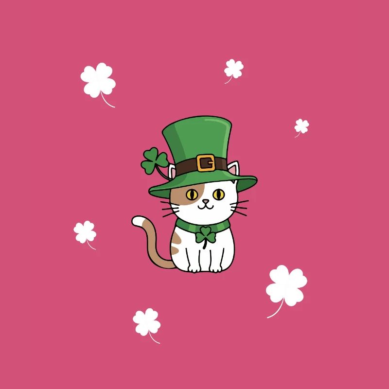 Chat de la Saint-Patrick