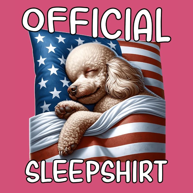 Caniche US Sleeping Shirt