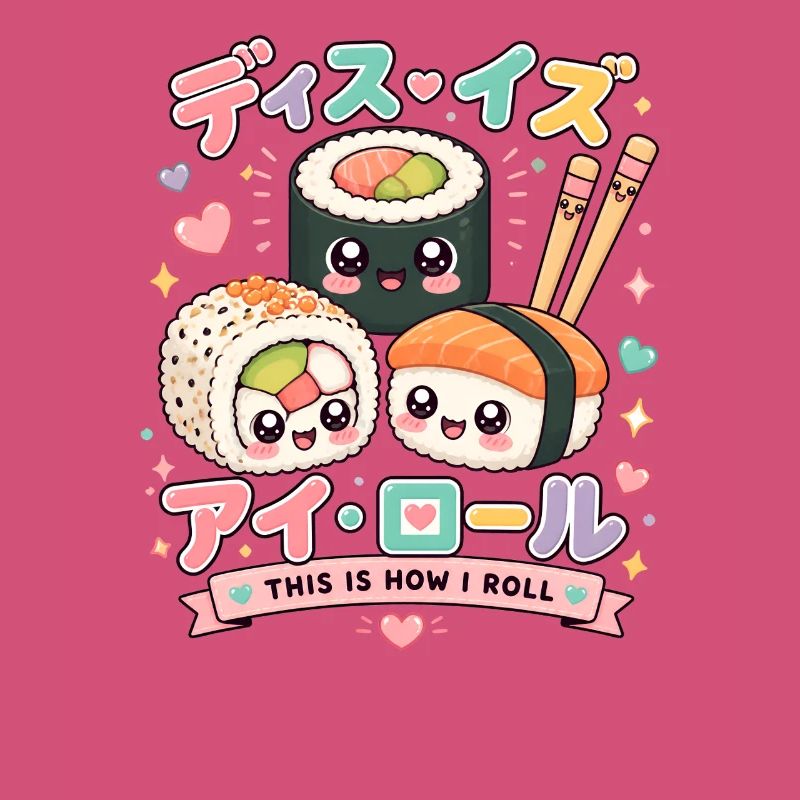 How to roll Japanese sashimi rolls