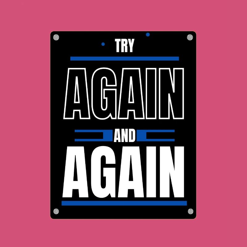 Try again