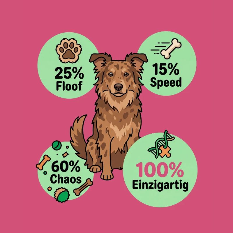 Hunde-DNA: 60% Chaos & 100% Einzigartig
