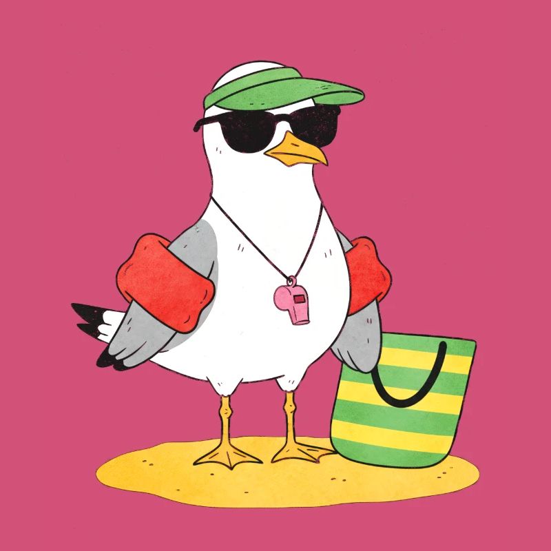 Seagull Beach Look