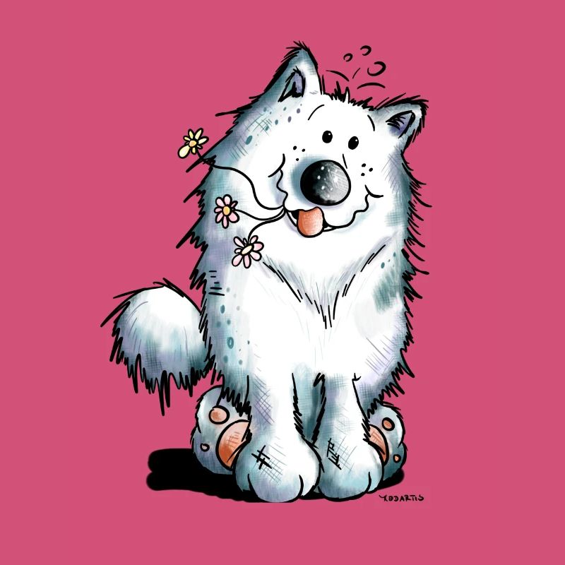 Knuffiger Samojede