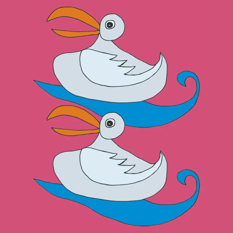 paire de mouettes