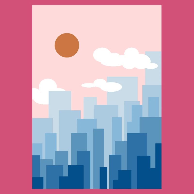 Skyline rosa