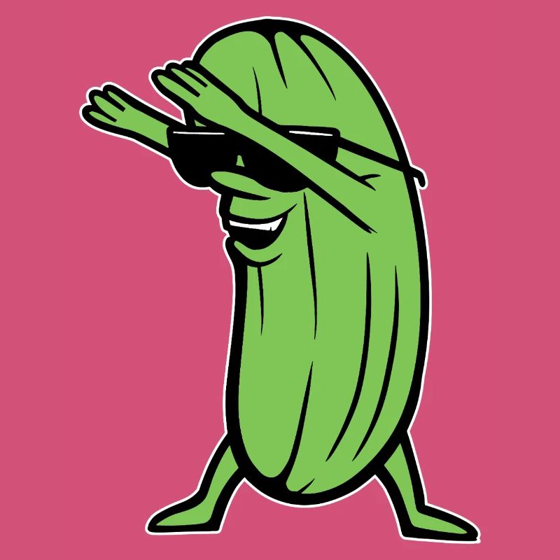 Dabbing Concombre Dabbing Dab Danse Hip-Hop Danse Pose