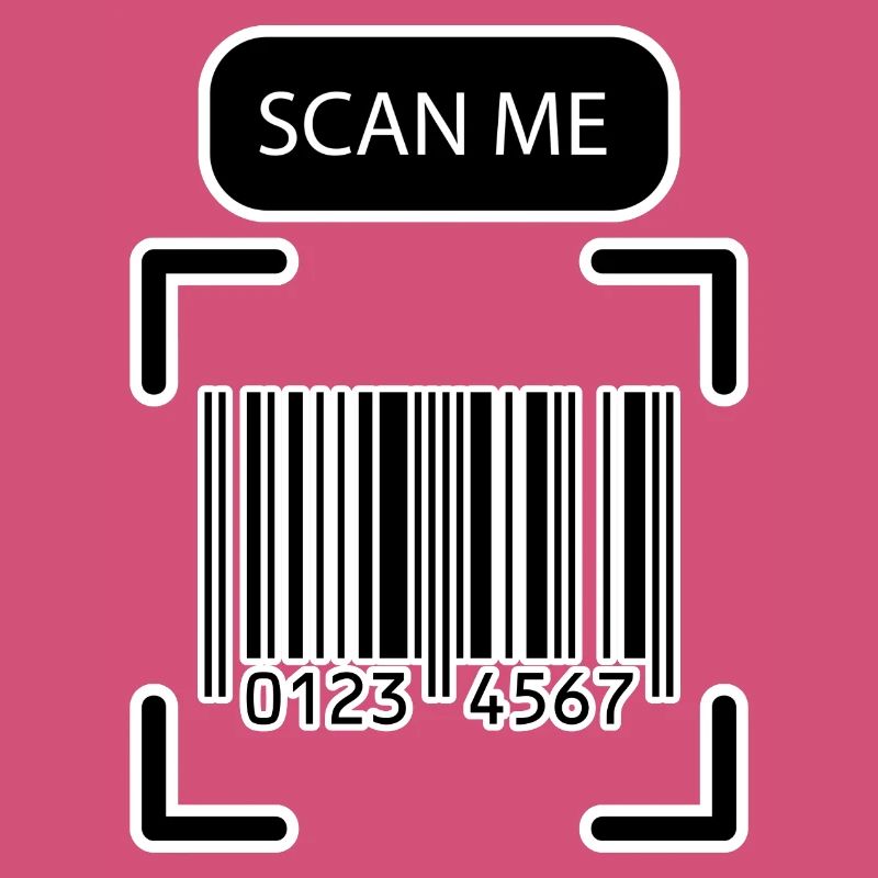 SCAN ME code-barres Funny Design