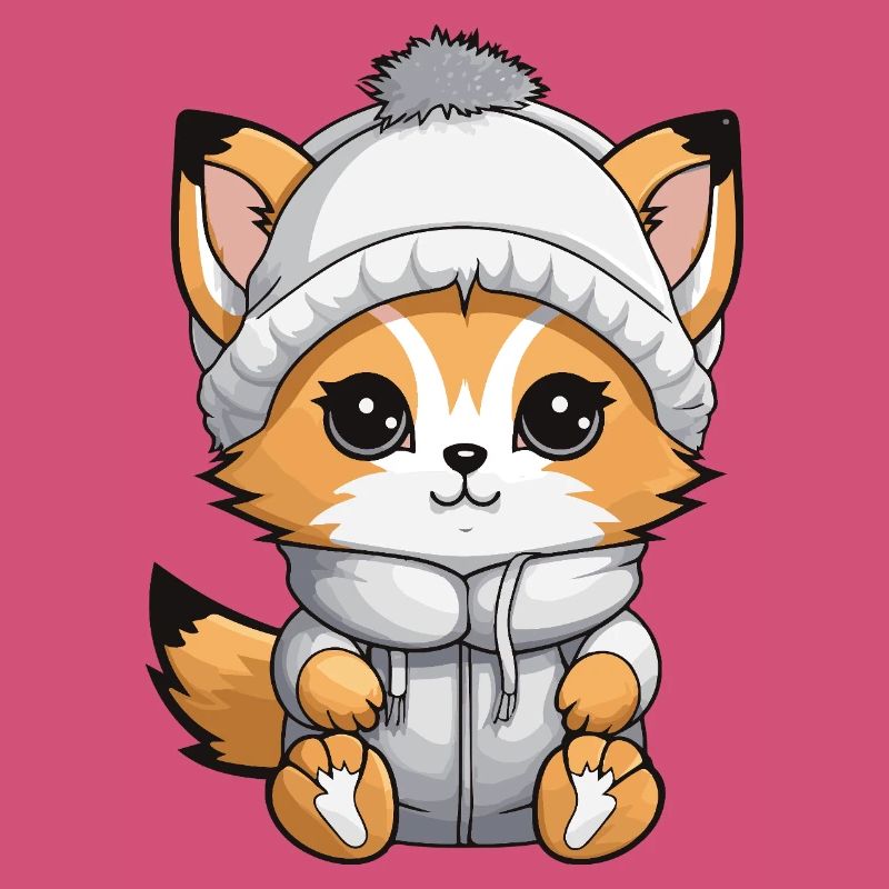 Fuchs Winter Comic